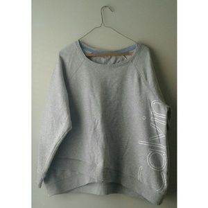 CALVIN KLEIN | Crossover Hem Sweatshirt